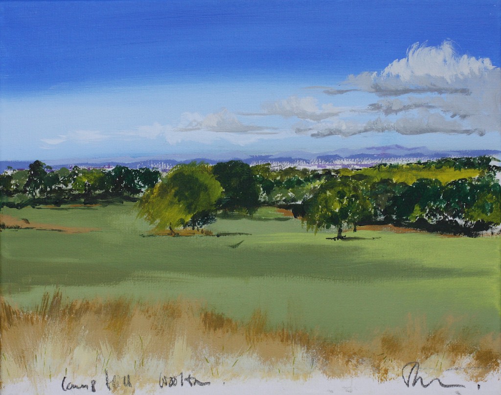 Painting of Camp Hill, Woolton