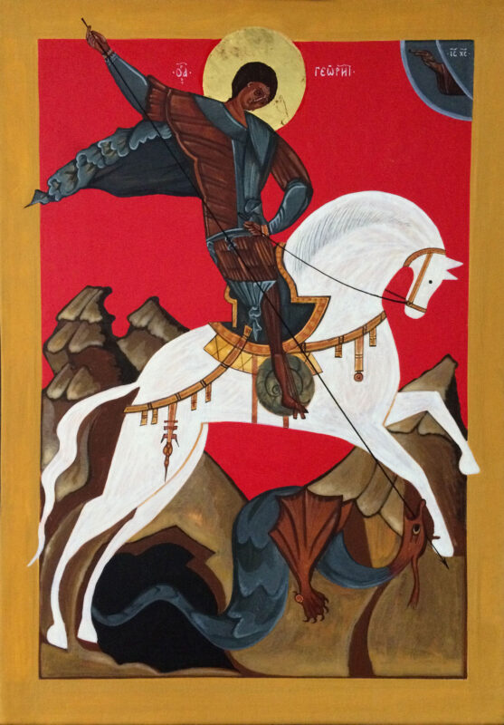 Icon of St George and the Dragon | John Elcock